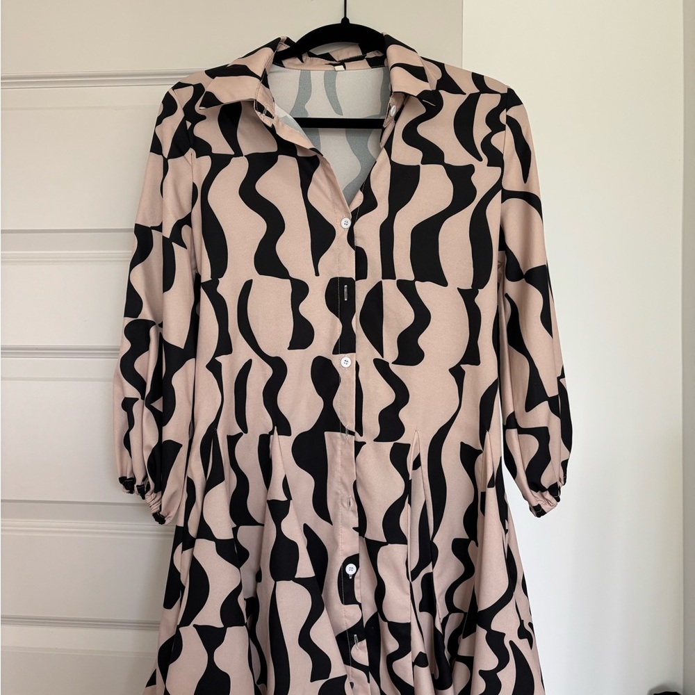 Abstract Color Block Dresses (2) - Picture 5 of 5